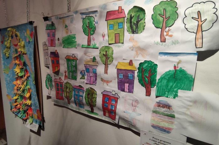 Wernisaż wystawy wiosennej w Wiślańskim Centrum Kultury